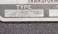 Thordarson T11M74 CHT Series Modulation Transformer 40 WATTS / 100 M.A.