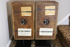 Acoustic Research AR-2ax Vintage Speakers Pair Tested Working Original Drivers!
