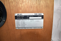 Vintage Analog Audio Akai GX-365 Reel To Reel Auto Reverse Tape Deck Japan Parts