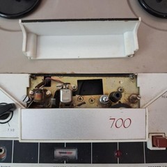 Vintage Masterwork M-700 Portable Reel To Reel Tape Recorder Untested-For Parts