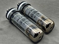 (2) Siemens Mesa Engineering STR 450 EL34 Duet Guitar Power Tubes NOS Amplitrex
