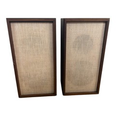Vintage Pair Of KLH Model Twenty 20 Loudspeaker System Speakers Tested & Works