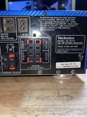 Technics SA-R477 Quartz Synthesizer -Working . Please Read Descriptions.