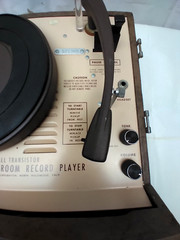 Audiotronics Model 300A, 4-Speed, Turntable, Classroom Record Player
