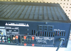 Vintage KENWOOD AUDIO/VIDEO STEREO RECEIVER KR-V87R.. Powers up/ Lights up/