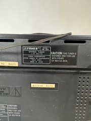 Fisher CA-857 Amp – CR-W857 Cassette Deck – FM-857 Tuner Lot Untested AS-IS