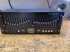 ADC Sound Shaper Two Vintage Stereo Equalizer SS-2, parts, READ