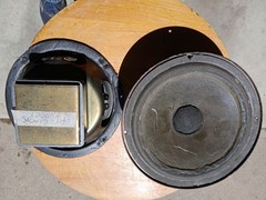 Pair Of Genesis/ Epi Epicure Original 6″ Woofer Speaker Drivers Needs Refinished