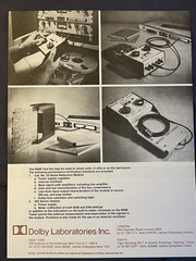 ✨Dolby – Noise Reduction✨- Original sales literature 1967 1972!!