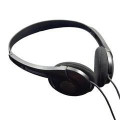Panasonic Classic Vintage stereo Headphones comfort fit -3.5mm jack BLACK