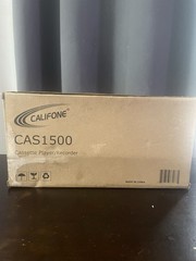 Califone CAS1500 Cassette Player Recorder Built-In Mic AC/DC Portable NEW Box