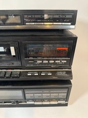 Fisher CA-857 Amp – CR-W857 Cassette Deck – FM-857 Tuner Lot Untested AS-IS