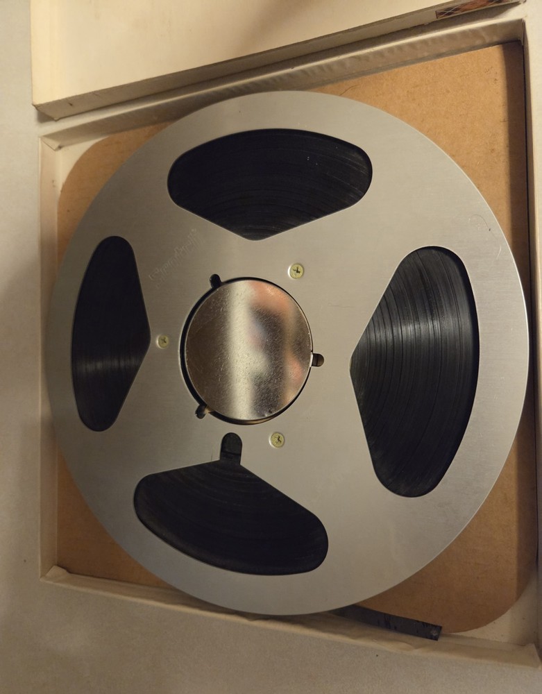 Scotch 10.5″ Metal NAB Reel With Tape