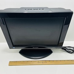Sharp Liquid Crystal TV LC-15SH7U 15 Inch LCD TV Retro Gaming With Remote Tested