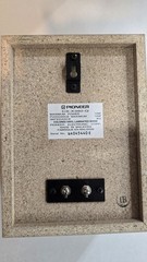 2 Pioneer CS-X380-Q Vintage Speakers 10 Watt