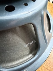 Matched Pair 1964 Jensen C12N Teal Speakers For Fender Tube Amplifier Original