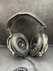 Vintage Pioneer SE-50 2-Way Headphones With Case And Instruction Manual