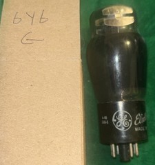 6Y6G General Electric Vintage Beam Power Amplifier Guitar Amp Radio Hi-Fi Tube