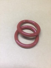 2 Pcs Silica Gel Tube Damper Silicone O-Rings For 12AX7 12AU7 12AT7 12BH7 EL84