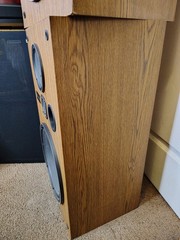 Pair of Vintage Pioneer CS-G303 3-Way Speaker System 120W 35-20 KHz 6ohm READ