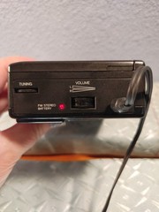 Realistic AM FM Stereo Mate With Sony Headphones. Tested Both Tape & Radio Work