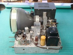 Vintage 1940s DeWald BT-100, 10″ Table Top TV, RCA 630 Clone