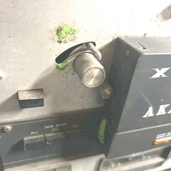 AKAI Cross-Field X-360 Reel to Reel Tape Recorder Open Reel Wood Case For Parts