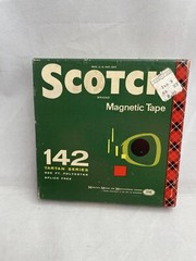 Scotch 3M 7″ 142 Tartan Series 900 ft Reel to Reel Magnetic Tape