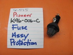 📈PIONEER K96-006-C FUSE HOLDER ASSEMBLY PROTECTION SX-525 SX-700T RECEIVER