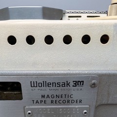 Wollensak 3M T-1515 Stereo Reel to Reel Tape Recorder+Mic Parts/Repair 📻