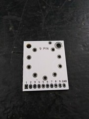 *LOT OF 2* 9 Pin Tube Board Belton Micalex Right Angle Tube Socket DIY PCB
