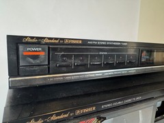 Fisher CA-857 Amp – CR-W857 Cassette Deck – FM-857 Tuner Lot Untested AS-IS
