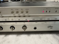 Calibre 240 Stereo Receiver Aluminum Vintage Phono Input Dolby FM Tested Works
