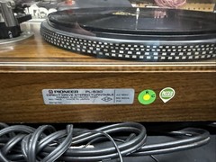 Pioneer PL-530 Direct Drive Full Automatic Stereo Turntable Record Player Nice!