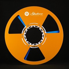 Studevox 10.5″ Edge Polished Aluminium Empty Tape Reel For Reel Tape Recorders