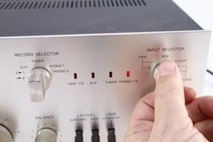 H.H. Scott 460A Integrated Amplifier Sounds Great Working
