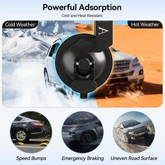 Starlink Mini Suction Cup Mount, Vehicle Sunroof and Glass Surfaces – Secure Sat
