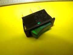 HAFLER P1000 P1500 P3000 OTHERS THIN GREEN ROCKER POWER SWITCH SWH-1009