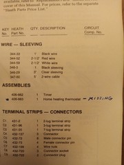 HEATHKIT PROGRAMMABLE HOME HEATING CONTROL UNIT MODEL GD-1776 UNBUILT