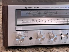 Kenwood Stereo Analog Receiver (KR-6050) Cleaned-Serviced-Nice