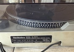 Technics SL-B205 Semi-Automatic Belt Drive Turntable Serviced AT3600L