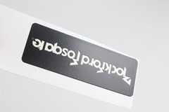 Rockford Fosgate Premium Speaker logo badge Sticker Decal waterproof 90mmX32mm