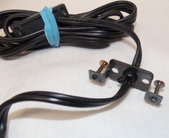Original Power Cable Cord Assembly for Pioneer PL-55DX Turntable ~ Parts