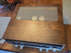 McIntosh MAC 1700 Stereo Receiver – Recapped, Serviced, w/Solid Walnut Cabinet