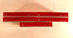 Lot Of 5 BASF LH-EI Extra I 90 Cassette Tapes NOS Sealed