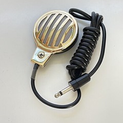 VTG 60s Made In Japan Clip On Microphone Portable Mic 3.5mm Aux Plug