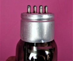New Vintage Generic 211 Electronic Electron Tube Made in China-4 Prong Base