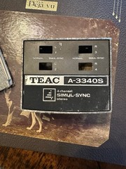 TEAC A-3440 Multitrack Series Tape Deck Head Cover Replacement