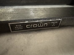 Crown By Jeln – Vintage Oiled Walnut Cabinet 6U Rack Mount VTG HiFi Wood Veneer