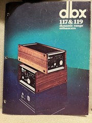 dbx 119 literature and manual